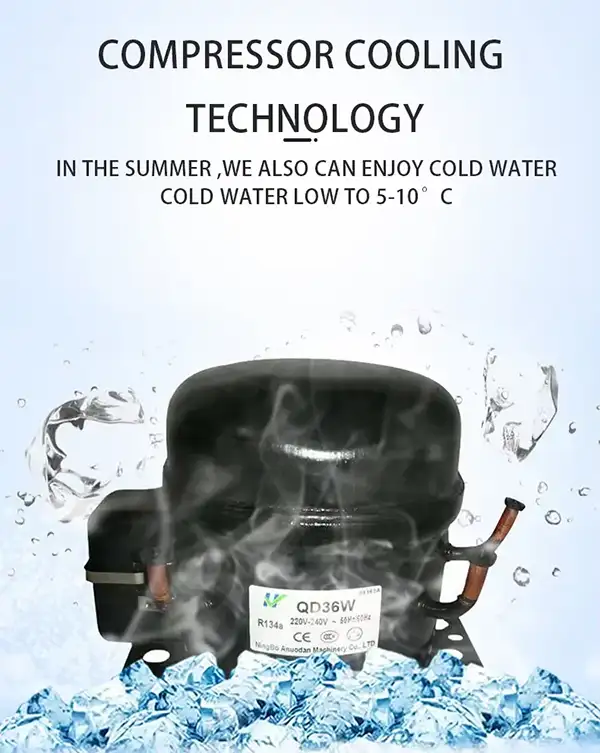 Cooling Power 90w Bottom Load Water Dispenser